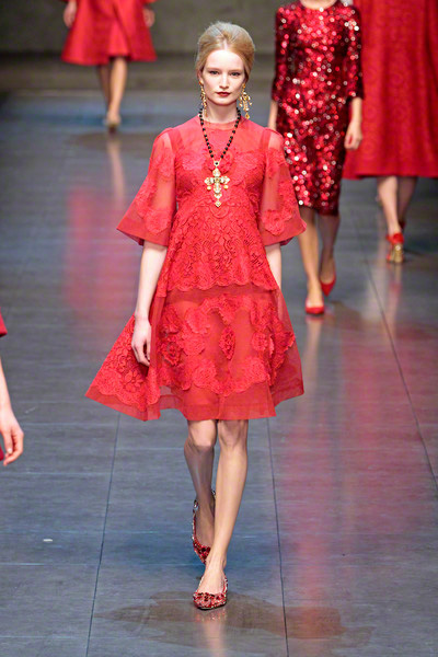 Dolce & Gabbana Catwalk Fashion Show Milan Womenswear FW2013 | Team ...